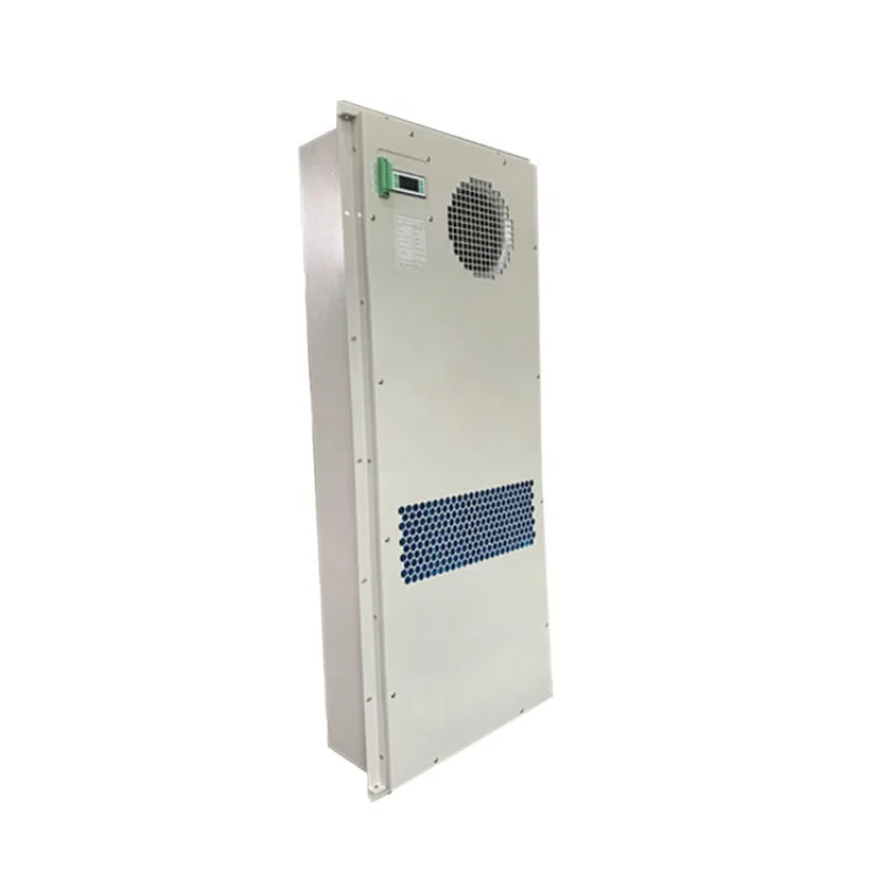 powered industrial heat exchanger for outdoor telecom cabinet