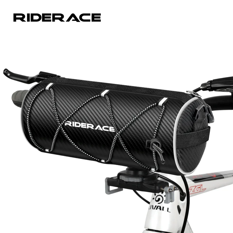 RIDERACE Bicycle Handlebar Bag Portable Shoulder Bags Multifunctional MTB Gravel Bike Frame Front Bag Road Cycling Accessories