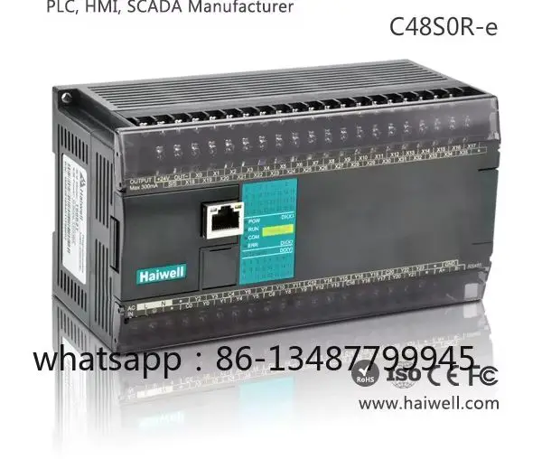 

Универсальный Haiwell C48S0R-e 48 очков системы управления умным домом, контроллер ПЛК для литьевой машины