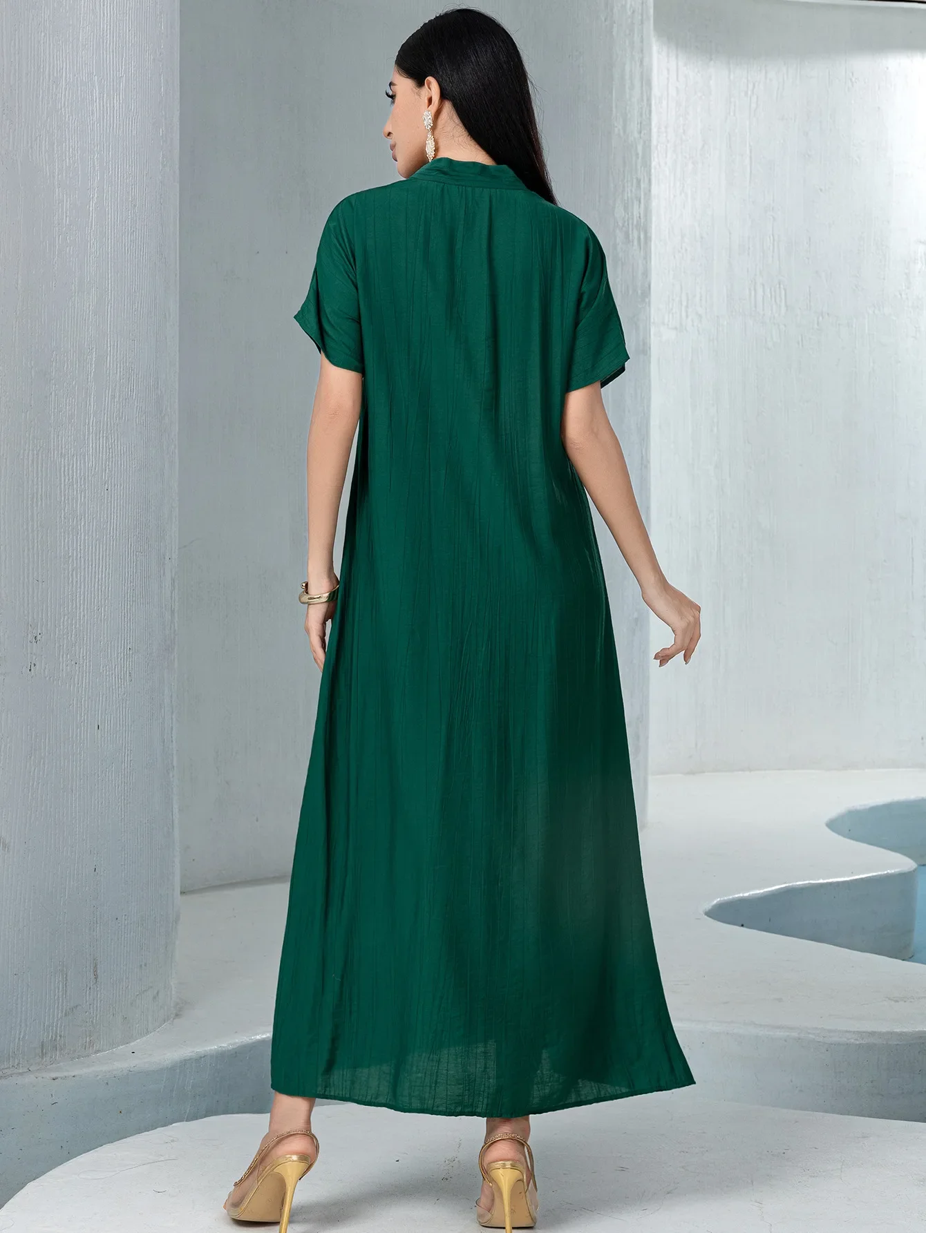 Eid Women Dress Abaya 2 Piece Set Party Diamond Cardigan Muslim Caftan Robe Jalabiya Ramadan Dubai Kaftan 2026 Vestidos Largos