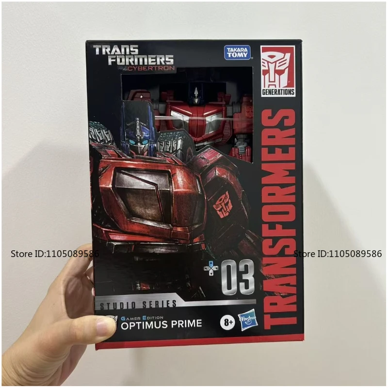 

Оригинальная коробка в наличии Трансформер G1Optimal Optimus3C Передвижная кукла-студия Украшения Рисунок V-уровневый орнамент робота