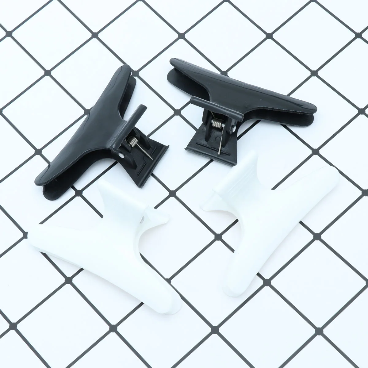 

24pcs Plastic Butterfly Clips Multicolor Hair Clips For Women Flexible Teeth Non-Slip Styling Clamps For Thick Thin Curly