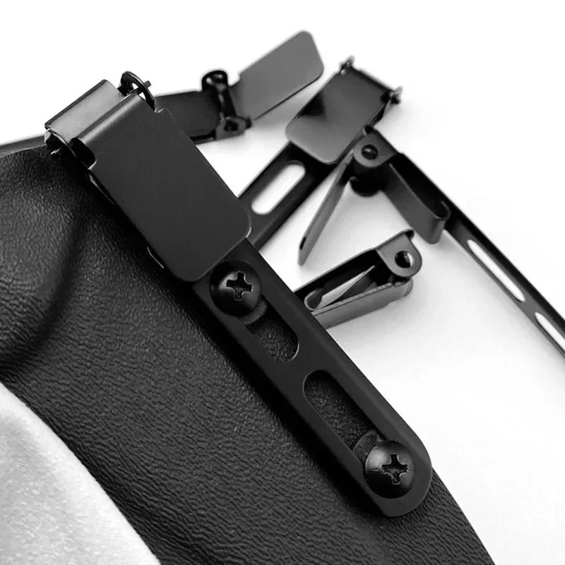 Rustproof Metal Clip with Integrated Loop – Handy Supplies for Kydex Sheath and Knife Holster Construction