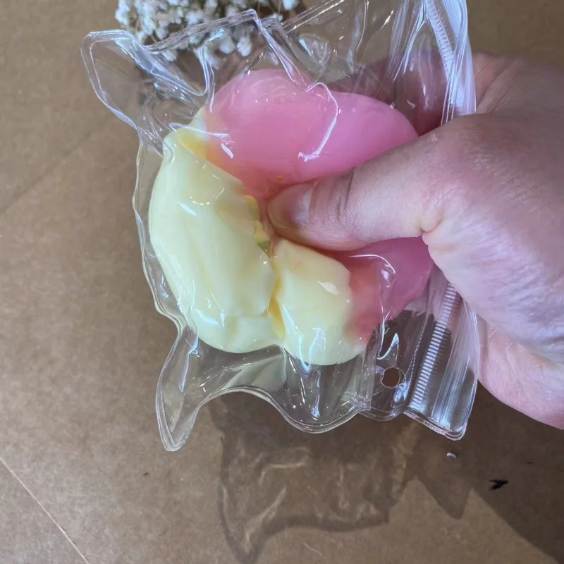 1pc kleurrijk kattenpootknijpspeeltje - zacht, decompressiebureauventilatiespeeltje met strik en sterren, ideaal voor studenten en volwassenen, perfect
