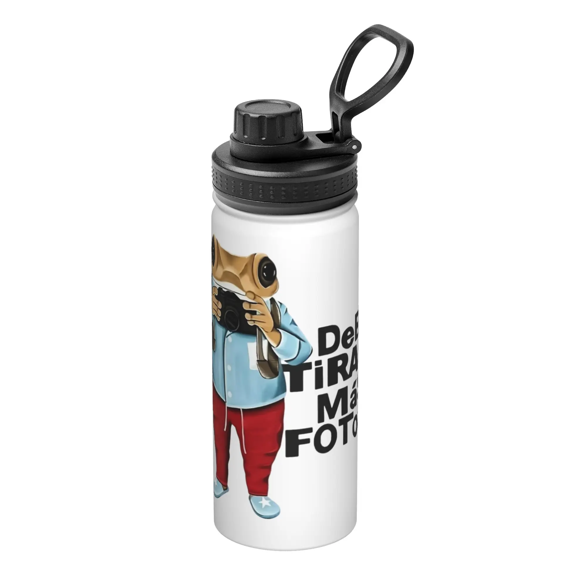Bad Bunnys 18OZ Sports Insulated Kettle  Coffee Cups Stainless Steel Outdoor Mug Water Bottle