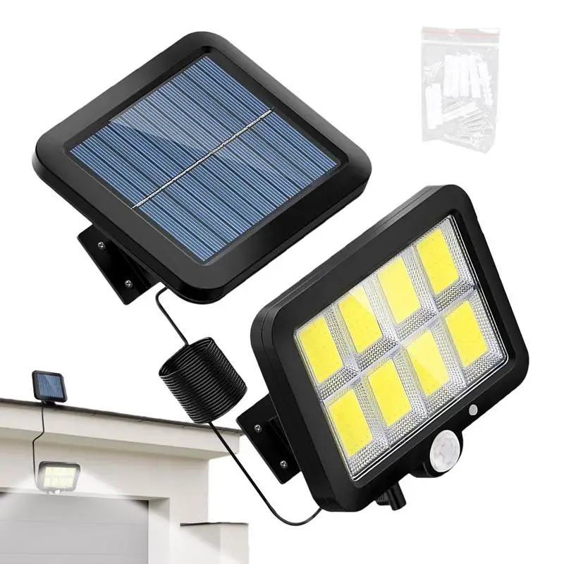 

LED Solar Street Light 300LM Waterproof Solar Garden Light 3 Modes Motion Sensor Outdoor Lights For Outside Garden Yard Path