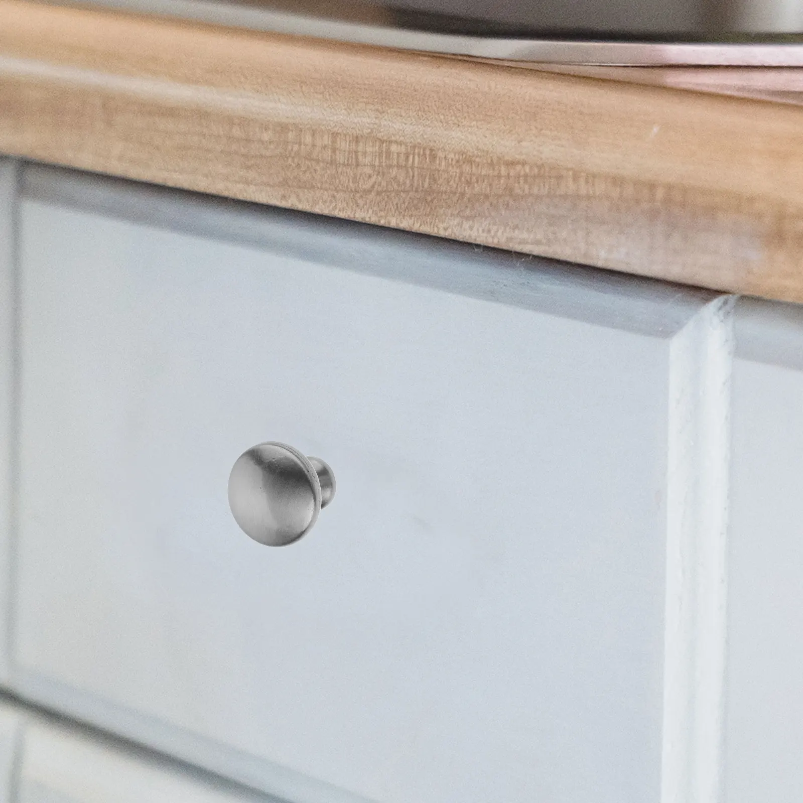 

10 Pcs Cabinet Door Pulls Drawer H Knobs Zinc Alloy Iron Single Hole Modern Brushed Suitable for Cabinets Dressers Furniture