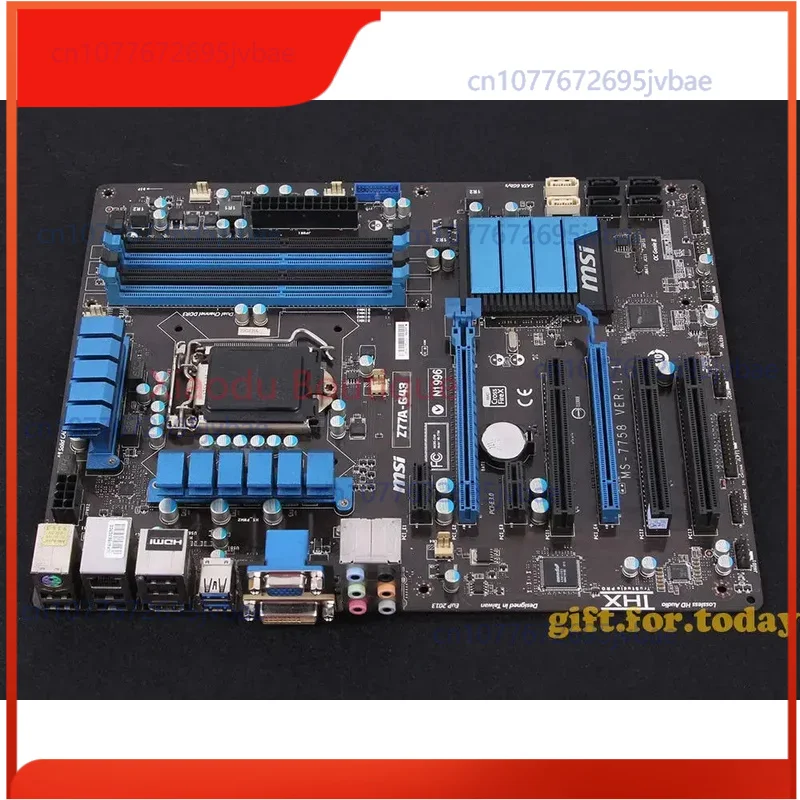 

Original FOR MSI Z77A-G43 Intel Z77 Motherboard ATX LGA 1155 DDR3