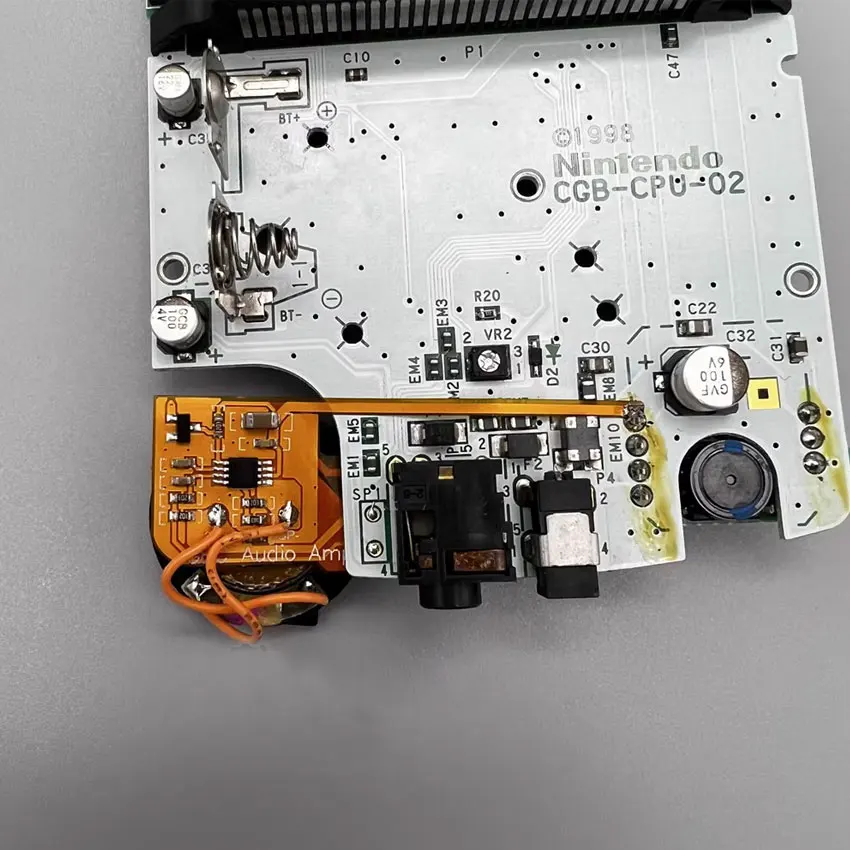 Gameboy Advance 컬러 포켓 GBA GBC GBP 사운드 앰프용 JCD 저전력 디지털 볼륨 증폭기 모듈 썸네일 5