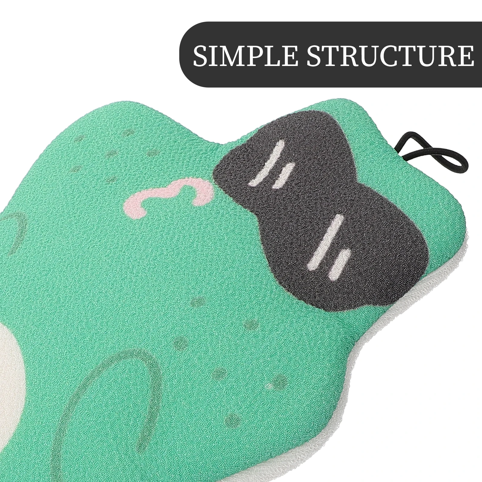 

Reusable Shower Mitten Skin Exfoliation Bath Mitt Lightweight Cleansing Tool For Body Arms Legs Back Bathing Supplies