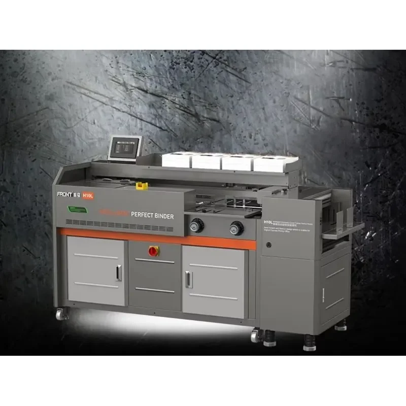 Great Improve on Working Efficiency A3 Automatic Glue Binder H20L Automatic Feeding and Creasing Function