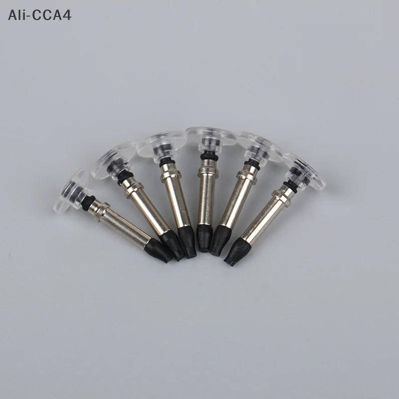 10 قطعة/الوحدة العالمي استبدال القرص تلميح قلم نصائح جولة شفافة القرص تلميح للهاتف اللوحي شاشة تعمل باللمس