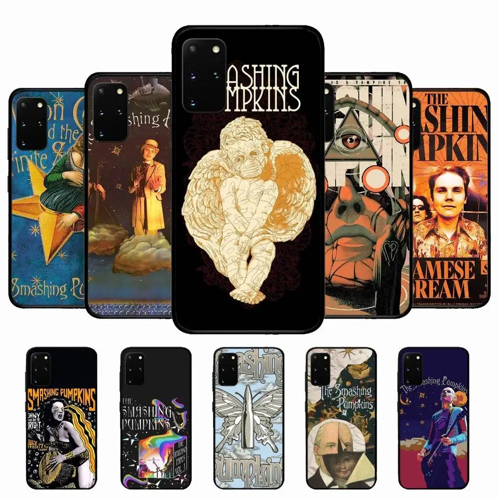 The Smashing Pumpkins Band Rock Phone Case For Samsung S 24 Fe 25 Ultra Plus 20 Lite 21 30 22 23 24 22 Ultra 5G Fundas