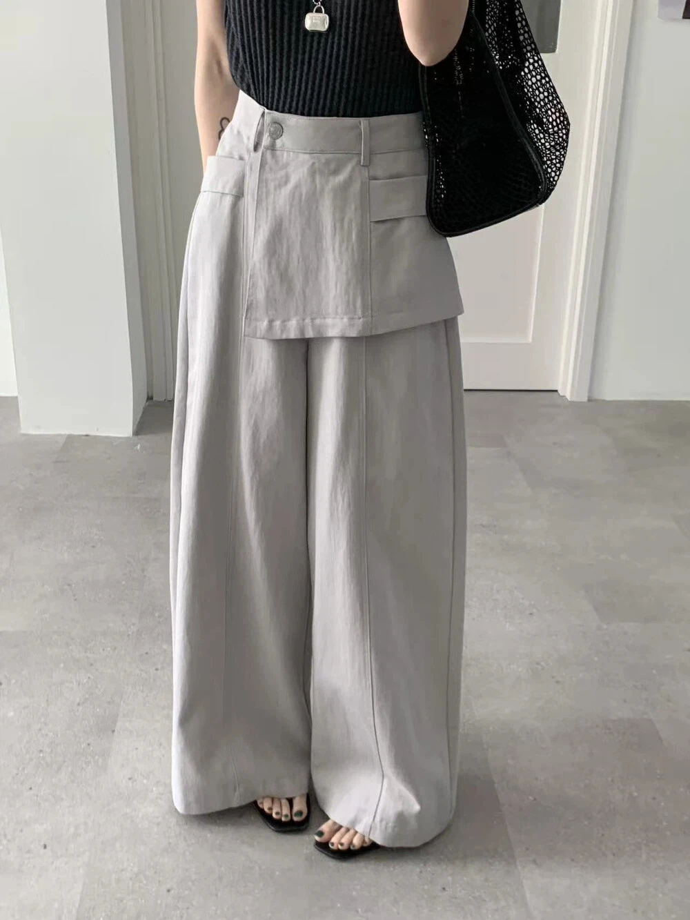 

Весенне-летние эластичные хлопковые брюки с высокой талией для женщин, повседневные брюки с накладками, прикрывающими ягодицы