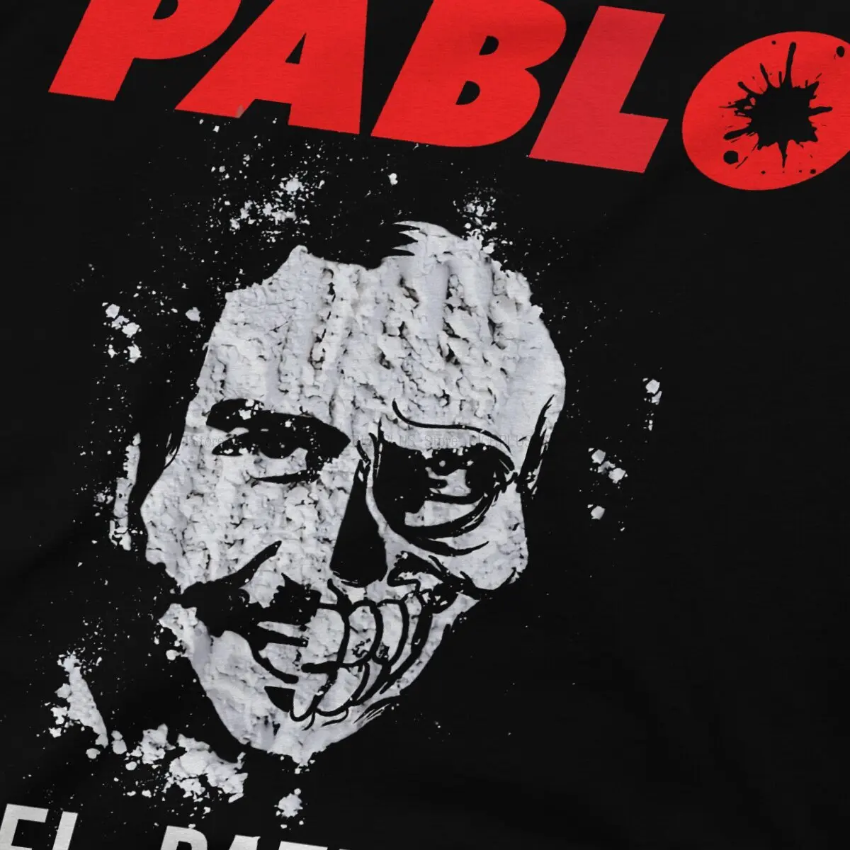 El Patron De Mal Hip Hop TShirt Narcos Crime TV Pablo Escobar Leisure Polyester T Shirt Hot Sale Stuff For Men Women