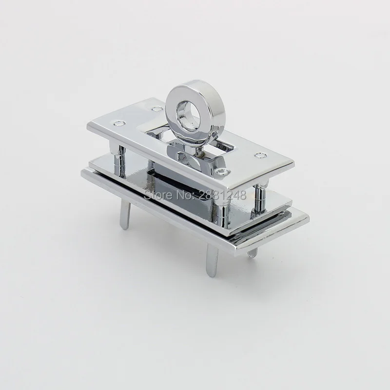 New Rectangle Eyelets Hanger Metal Lock for Bag Hardware Wholesale Fashion a Set of Locks Fitting Woman Handbag Bag Accessories