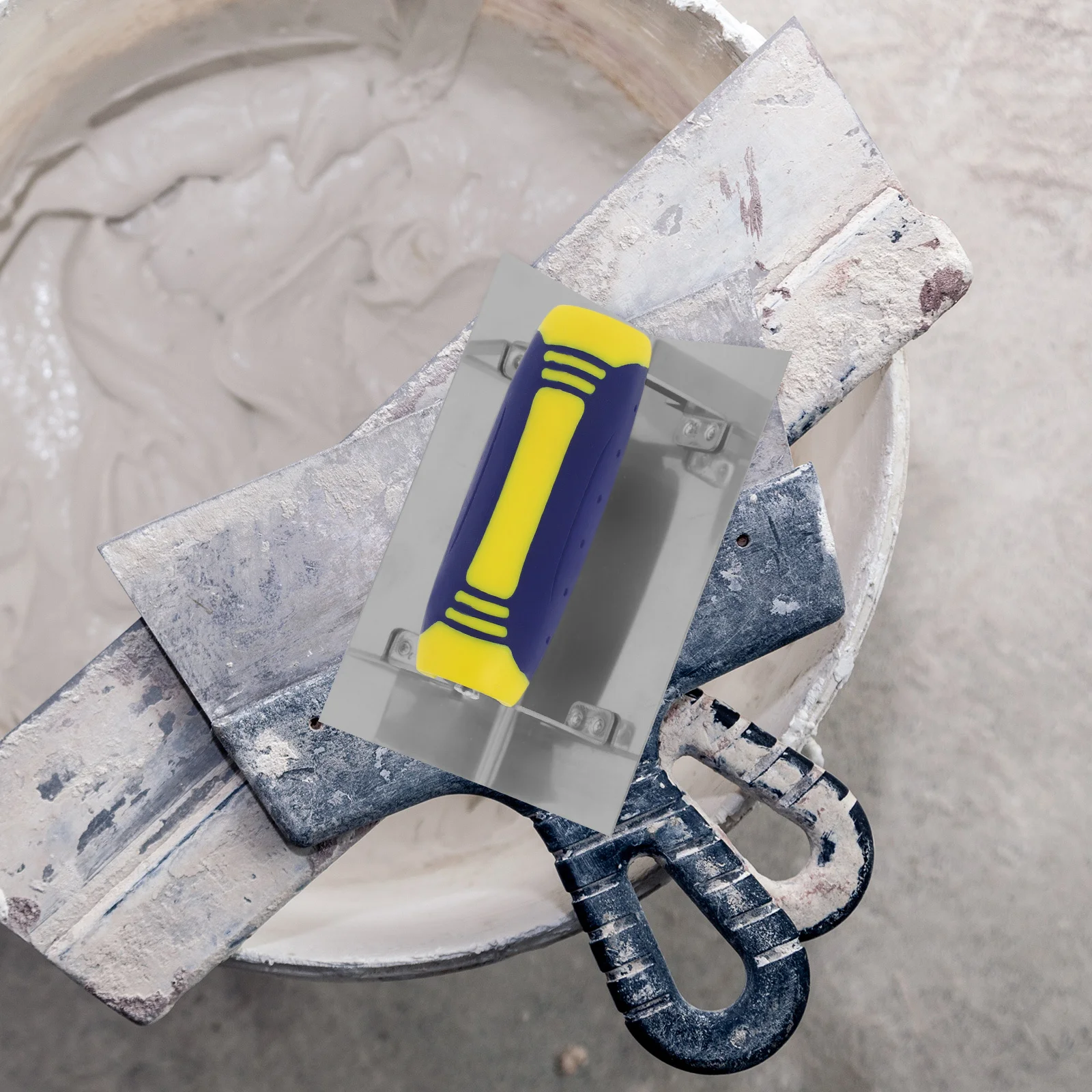 الفولاذ المقاوم للصدأ الزاوية مجرفة دريوال داخل الزاوية أداة متعددة الوظائف تجصيص الخرسانة دريوال التشطيب الطين الصحافة أداة