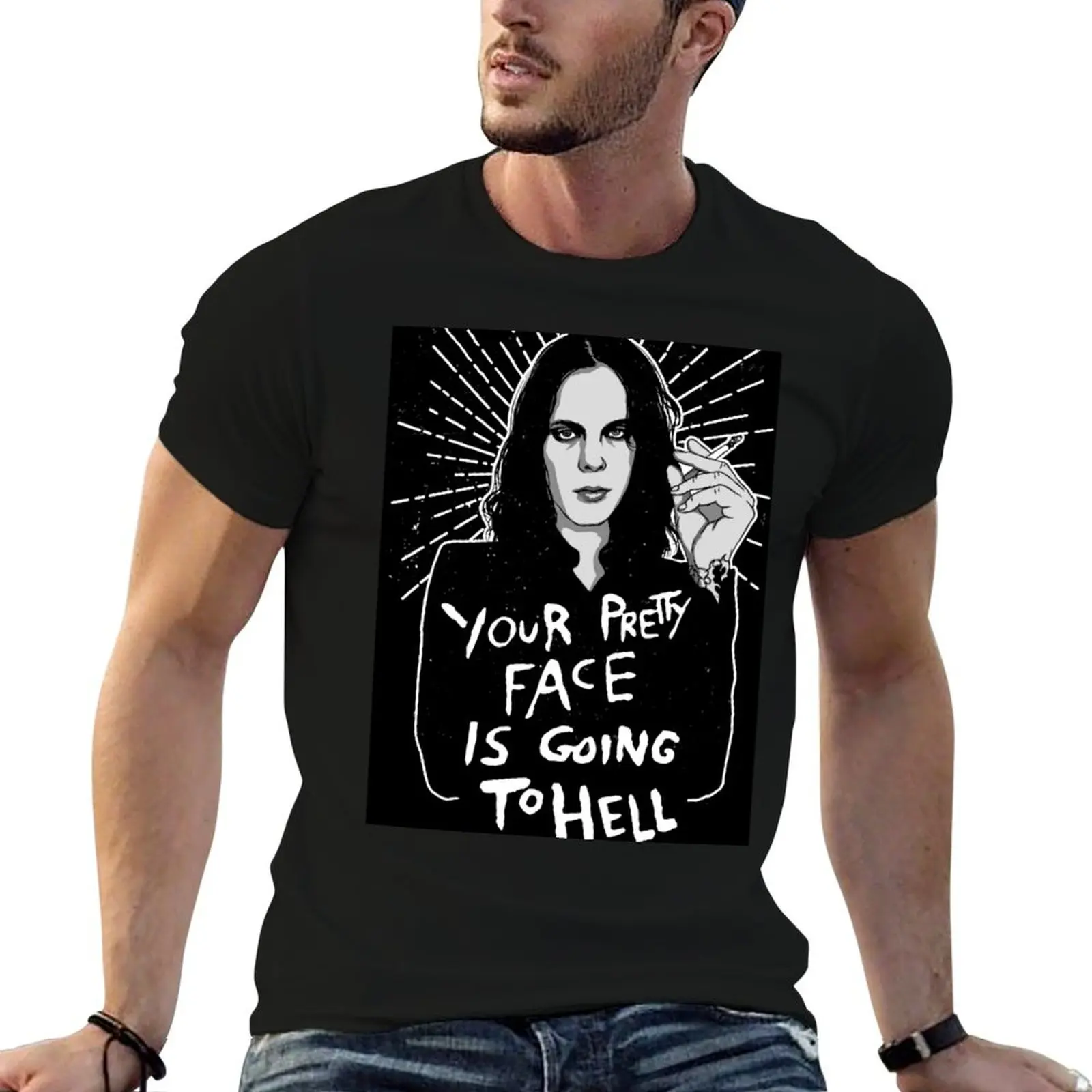 

Ville Valo T-Shirt t shirt for man anime tshirt T-Shirt