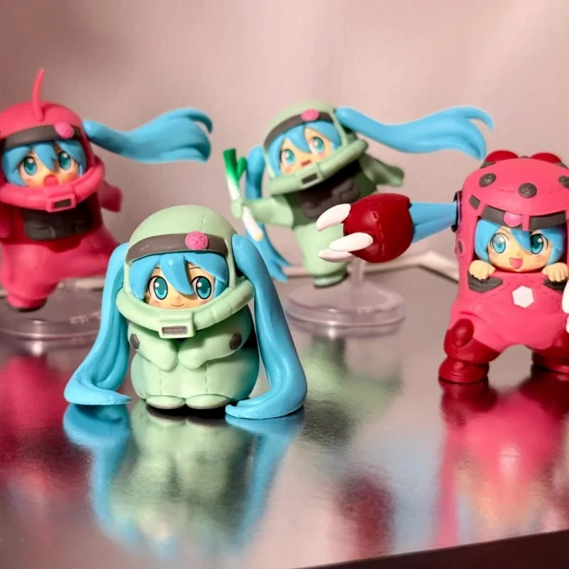 

New Products In Stock Gacha Goddard And Hatsune Miku The Future Anniversary Of Joint Action Doll Tabletop Decoration Cute Gift