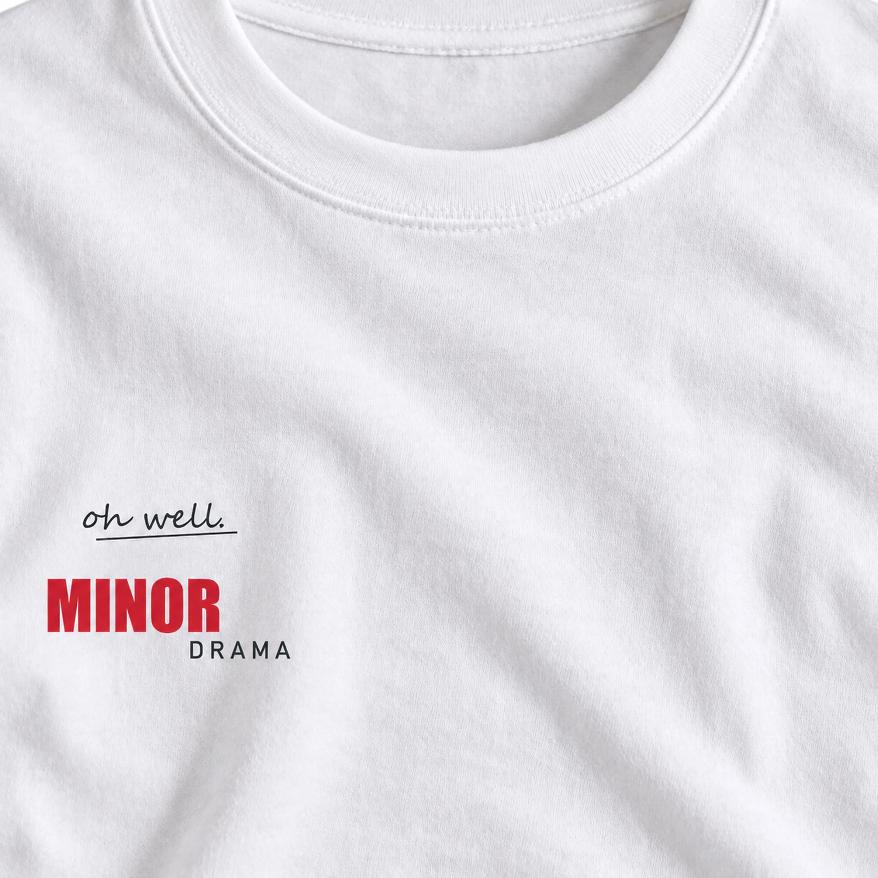 Minor Drama Typographic T-Shirt