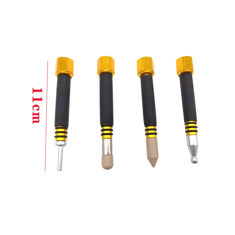 

Для набора инструментов для ремонта вмятин на автомобиле из 4 предметов, включая выравнивающая ручка для ремонта вмятин и вмятин, выравнивающая ручка и knocking Acce