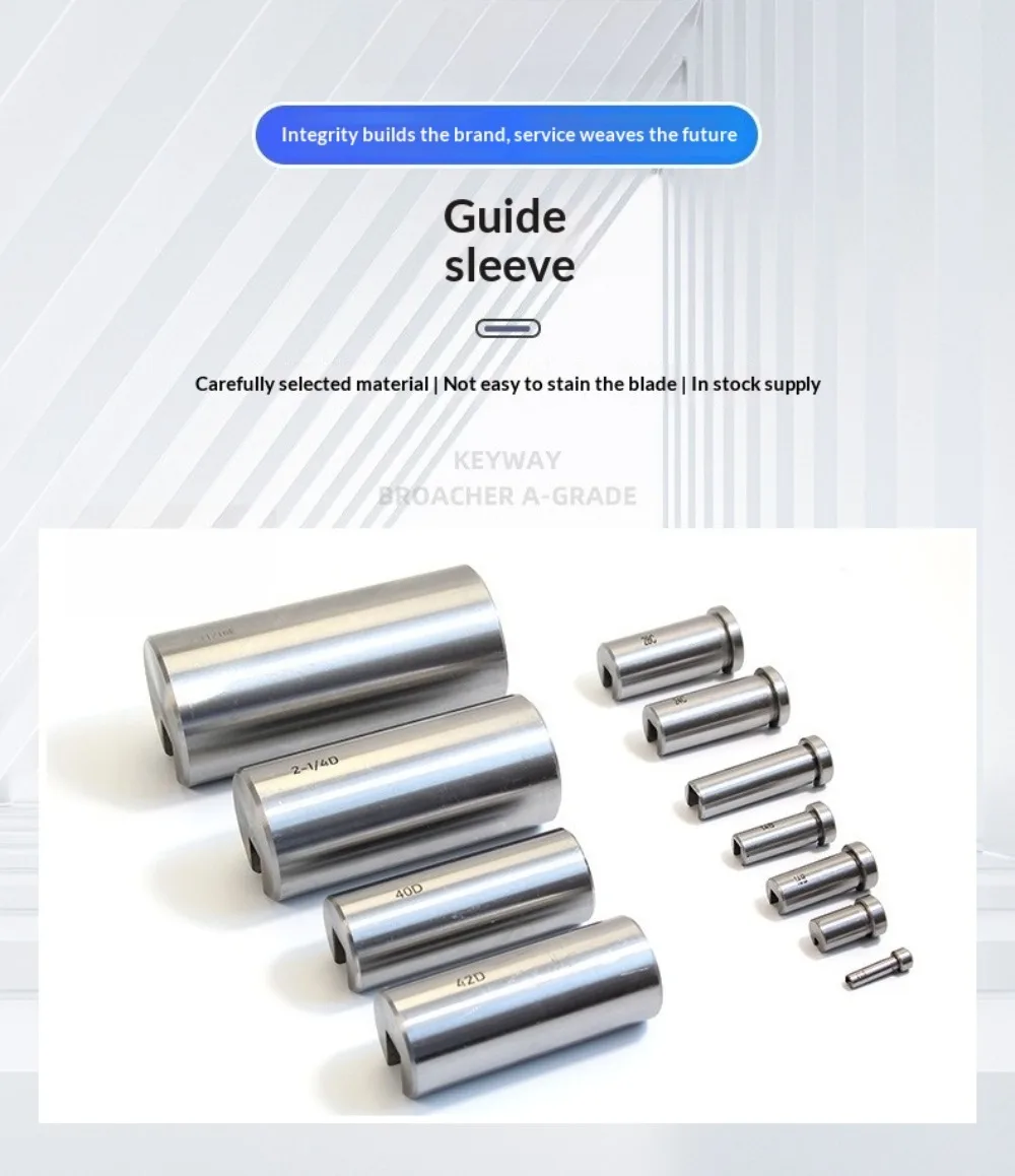 1PC Broach Guide Bushing | Keyway Broach Bushing with Multiple Metric Sizes - Precision Tool Accessories