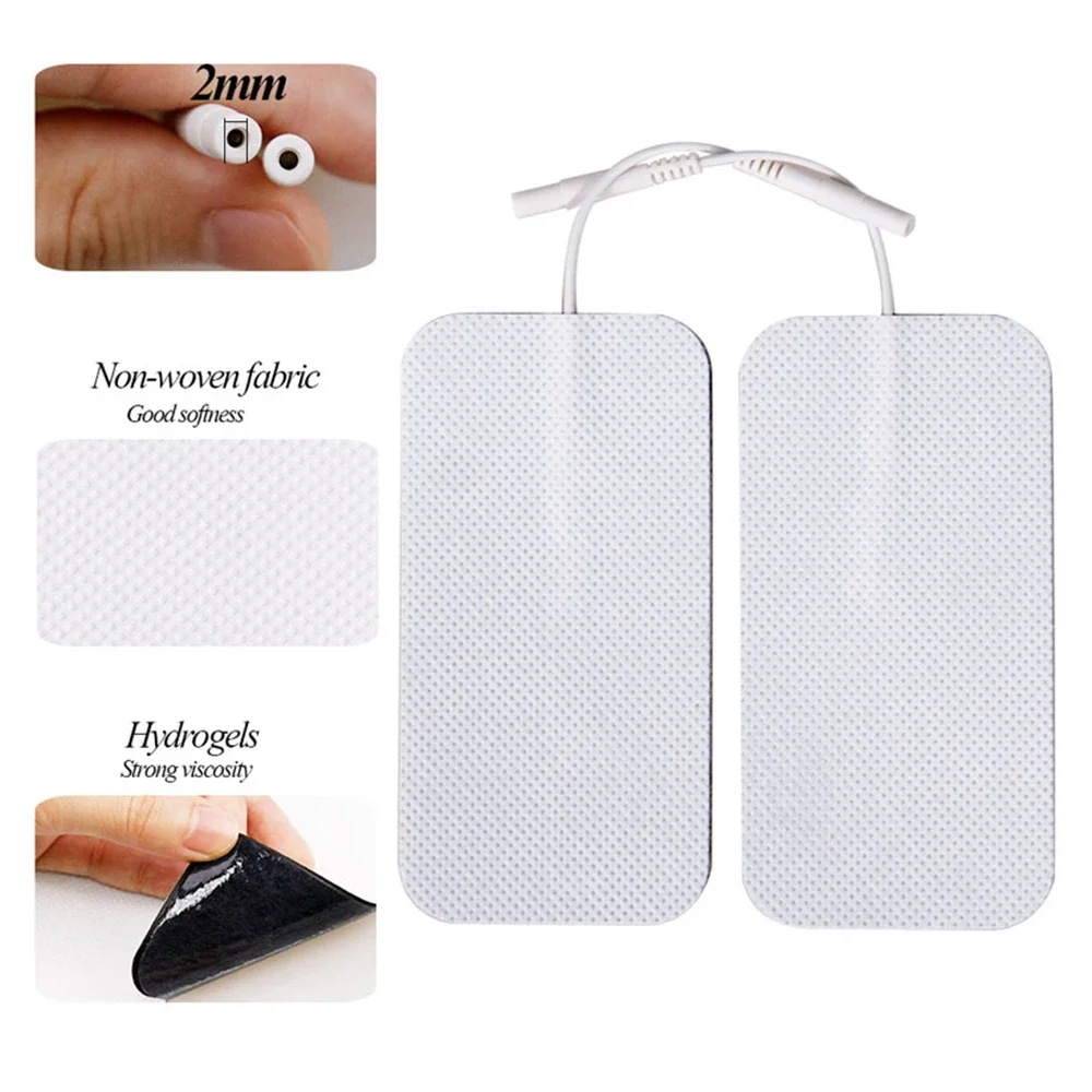 10/20/50Pcs Tens Electrode Pads Gel Electric Patches For Reusable Acupuncture Body Massager Pulse EMS Muscle Stimulator Sticker