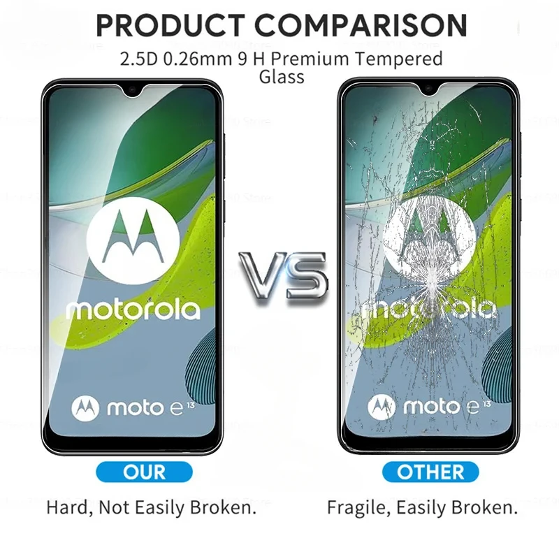 3-5Pcs Tempered Glass For Motorola Moto Edge 50 Ultra E14 E7i Power E13 40 32 Screen Protector For Motorola Moto Edag S 20 Pro