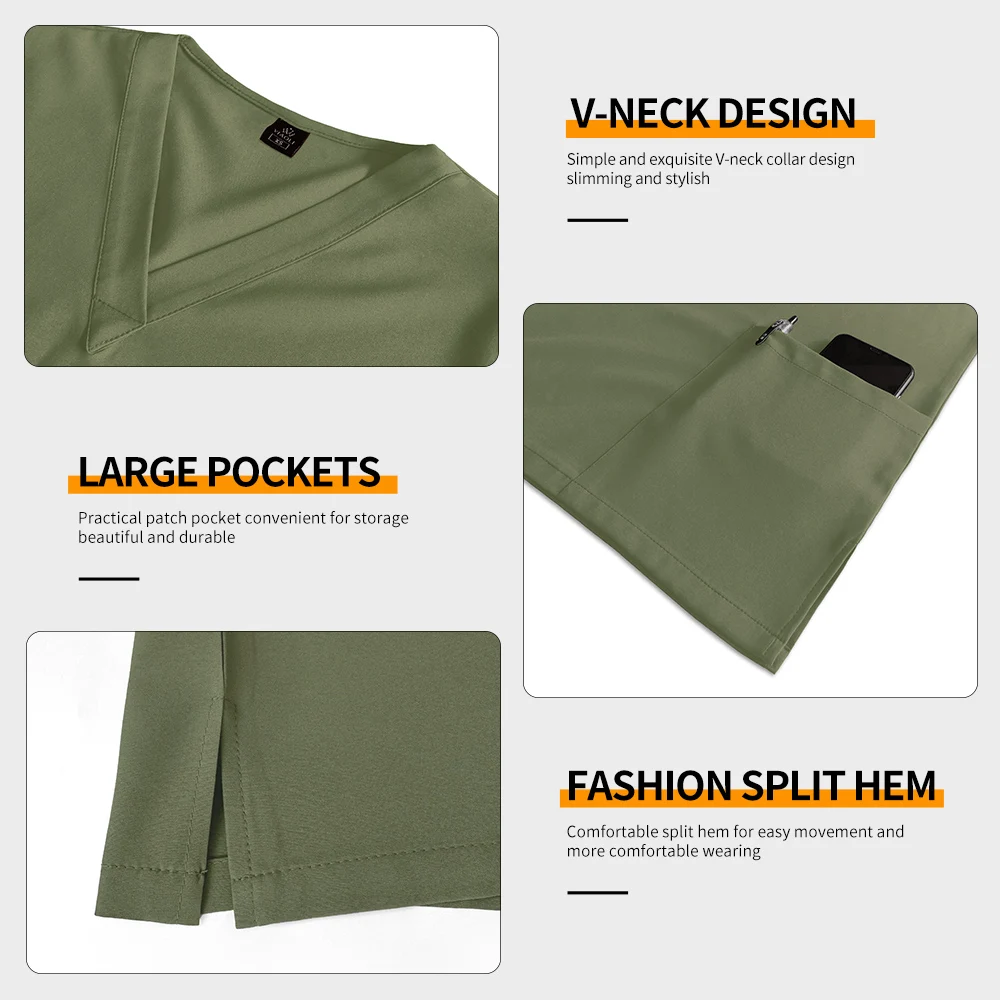 Pet Scrubs-pakken met korte mouwen voor heren en dames Operatiekamer Arts Werkkleding Chirurgische uniformen Veelkleurige laboratoriumwerkkleding