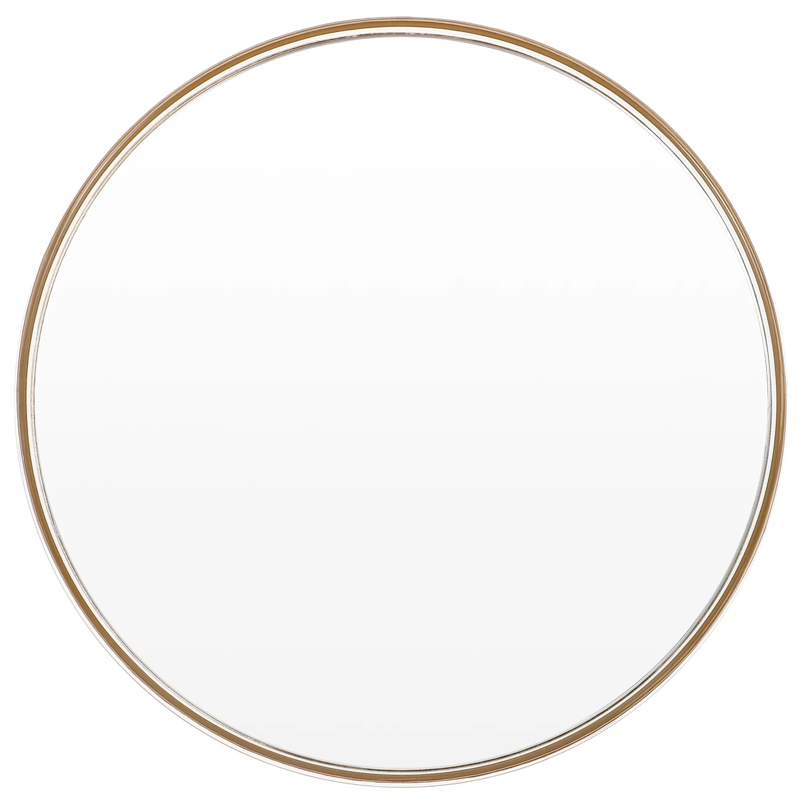 Single Side Magnifying Mirror Nail-Free Suction Cup Round Compact Travel Makeup Mirror for Vanity Bathroom Portable Use