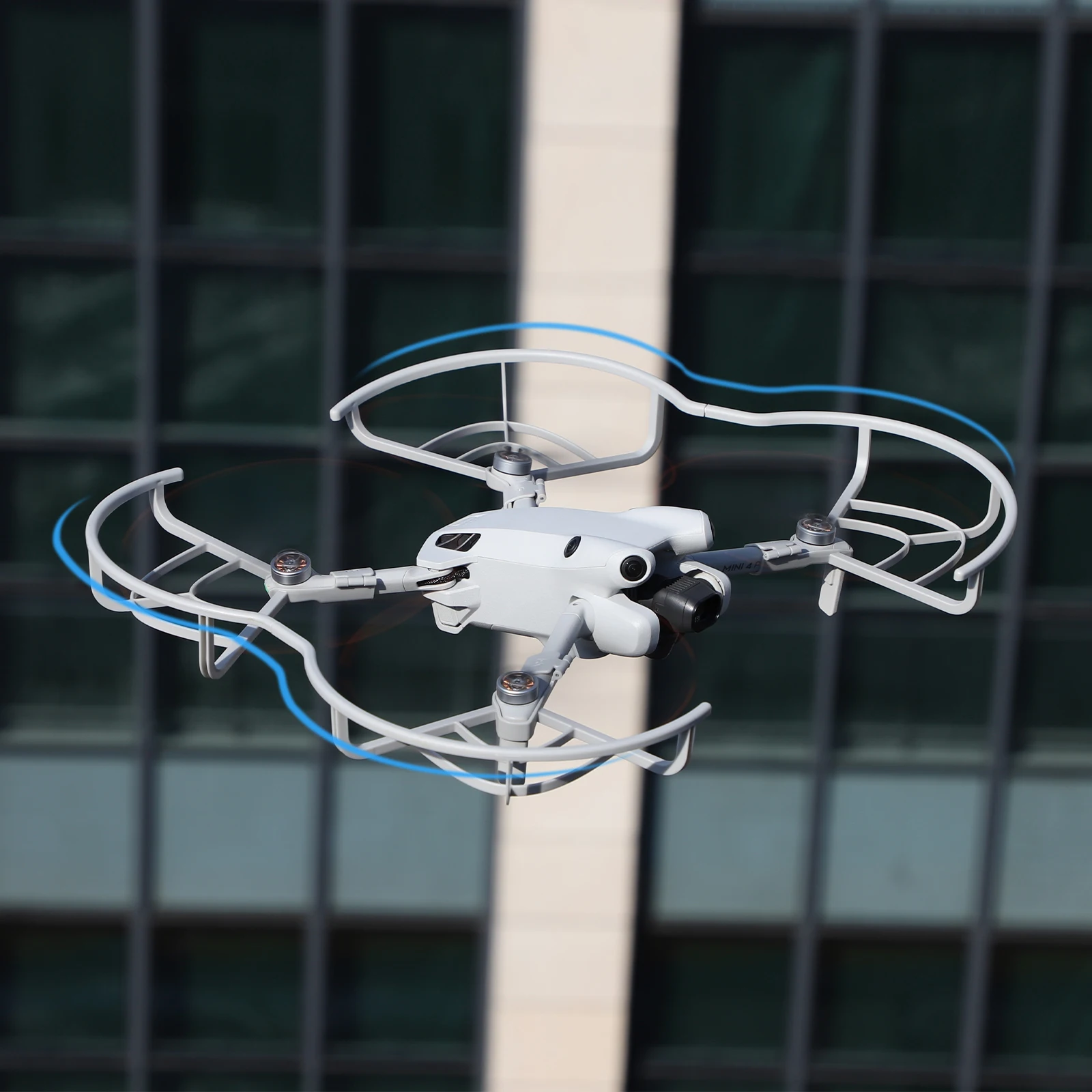 واقي شفرة المروحة خفيف الوزن ، حارس حلقة مضاد للتصادم ، غطاء واقي لـ DJI Mini 4Pro ، ملحقات الطائرات بدون طيار