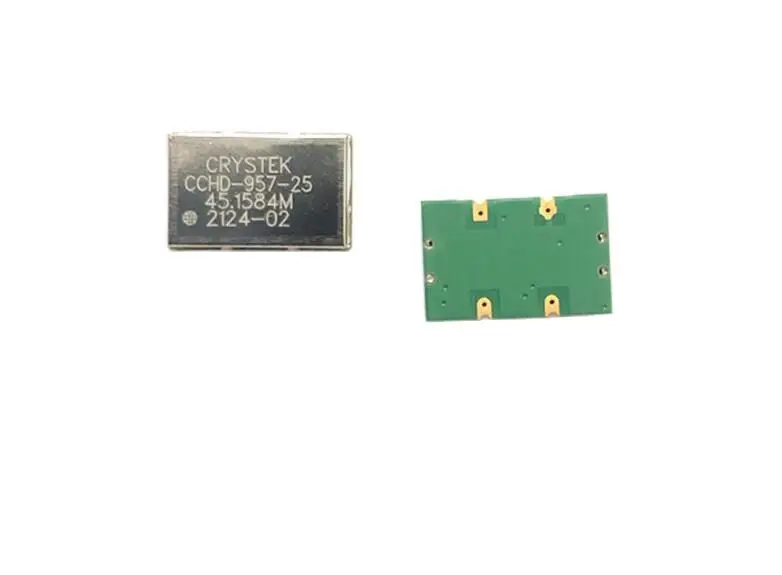 

CCHD-957-25-45.1584MHZ 45.1584M femtosecond clock ultra-low phase noise crystal chip