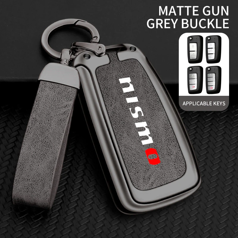 Car Key Case Cover for Nissan Nismo Logo Qashqai J11 J12 Teana Altima Ariya Juke Murano Micra Kicks X-trail T32 T31 Accessories