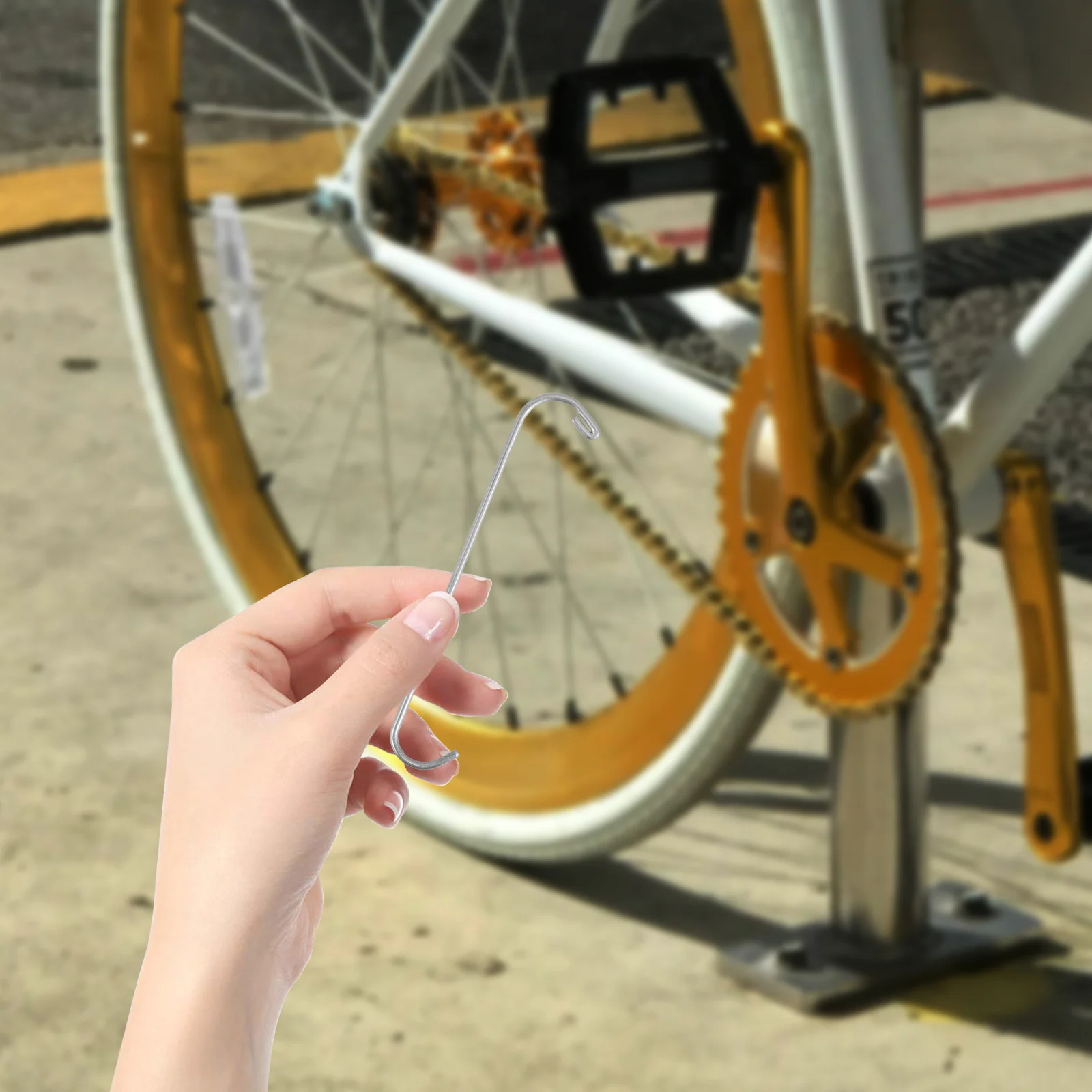 

20 шт. крючки для велосипедной цепи из нержавеющей стали, прочные инструменты для снятия цепи, велосипедный комплект для горных дорожных велосипедов