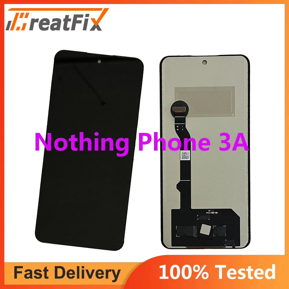 For Nothing Phone 3A A059 LCD Display Touch Screen Digitizer Nothing Phone 3 A024 Phone3 Display LCD