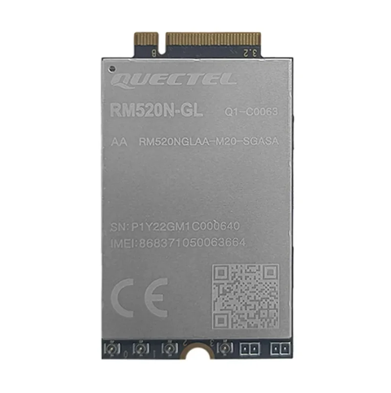 Imagem -05 - Quectel 5g Rm520n-gl Sub6 Ghz nr M.2 Módulo Rm520nglaa-m20-sgasa para Global