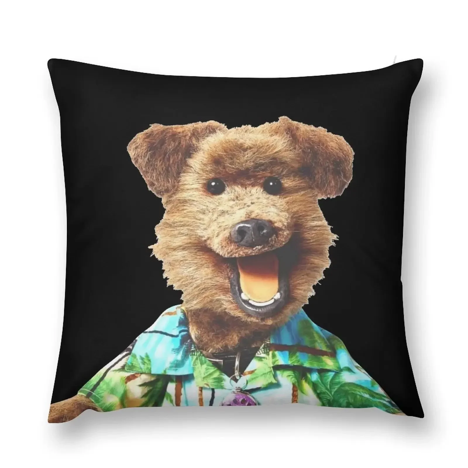 

Hacker T Dog Throw Pillow Luxury Cushion Cover luxury throw pillow covers pillow
