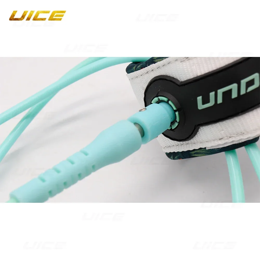 Surfboard Leash Surfboard Foot Leash 6-6 7-7 7-9 Surf Leash TPU Stainless Swivels Surf Leg Rope Longboard Foot Rope