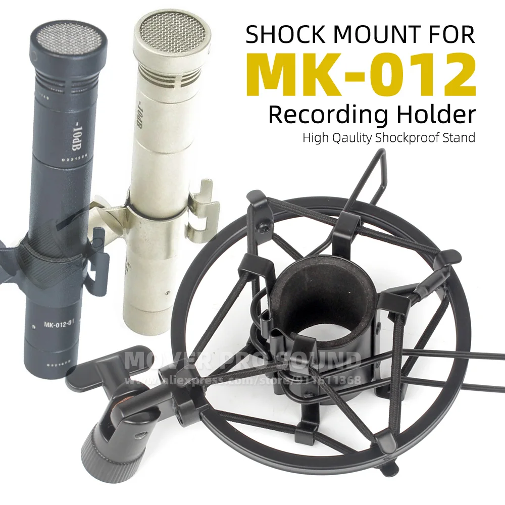 

Microphone Shock Mount Holder Mic Shockproof For Oktava MK-012 MK 012 MK012 Anti Vibrate Isolation Clip Stand Suspension Bracket