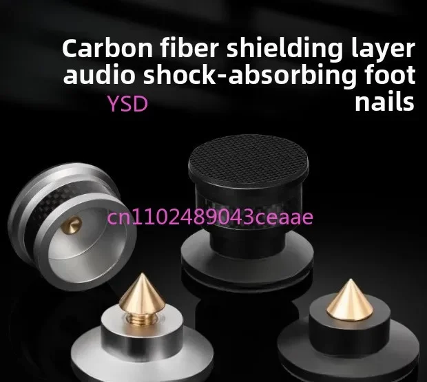 Shock Spikes Spring Damping Pad HIFI Stand Feet Speaker Spike Foot Pad KTV Stage Speakers Aluminium Isolation