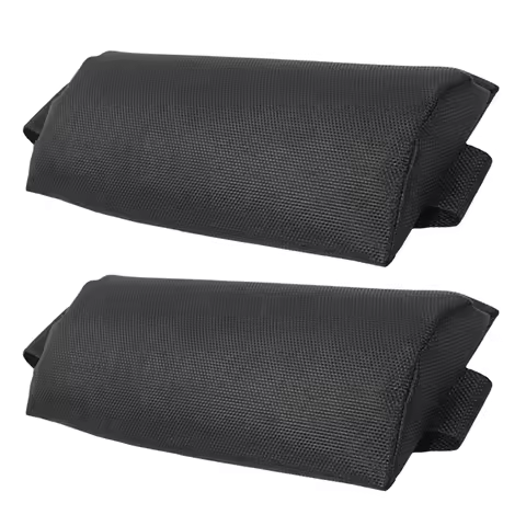 2Pcs Outdoor Folding Leisure Chair Pillow Premium Deck Chair Neck Support Removable Cushion Leisure Supplies