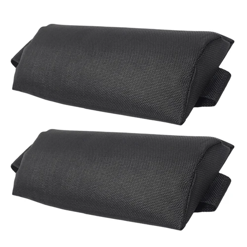 Imagen 1 del producto Silla de ocio plegable para exteriores, almohada para la cabeza, tumbona Premium, soporte para el cuello, cojín extraíble, suministros de ocio, 2 uds.
