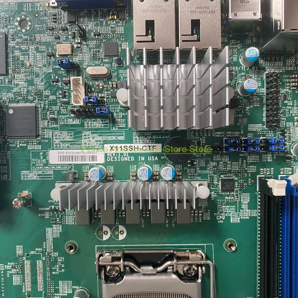 Stable Performance Easy Install Embedded Motherboard LGA1151 C236 X11SSH-CTF