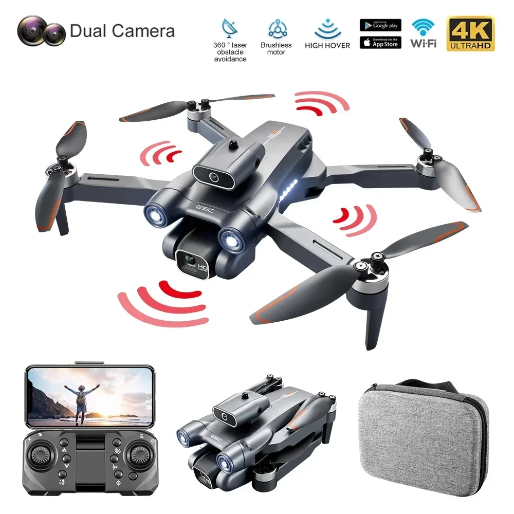 New 2024 S1S Mini Drone 8K Profesional HD Camera Obstacle Avoidance Aerial Photography Brushless Foldable Quadcopter Dron Toys