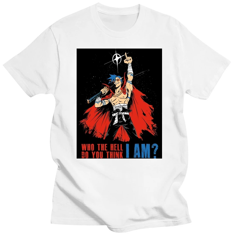 Kamina!! T Shirt Kamina Tengen Toppa Gurren Lagann Laggan Gurren Lagann Anime Manga