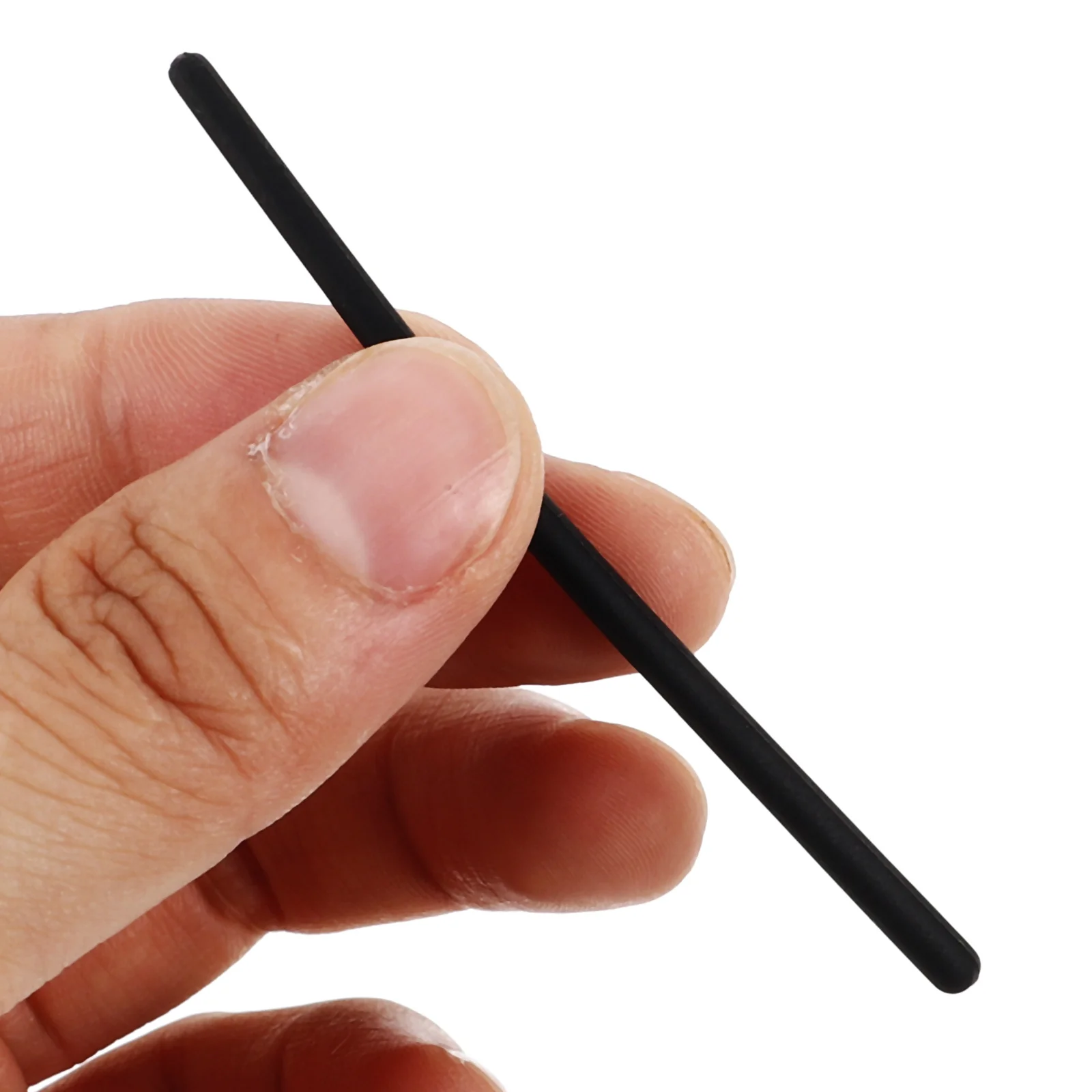 4 أزواج من وسائد الأذن المصنوعة من السيليكون المضادة للانزلاق لأرجل معدنية مسطحة رفيعة نصائح بديلة مريحة