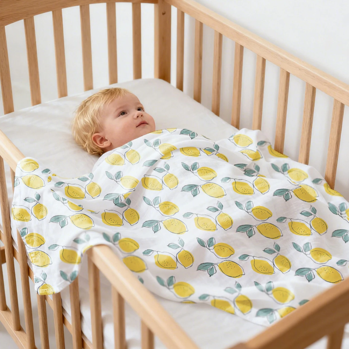 

80×80cm Bamboo Cotton Baby Blanket Muslin Swaddle Wrapped Blanket Bath Towel Soft Gauze Children Quilt for Infant Boy Girl