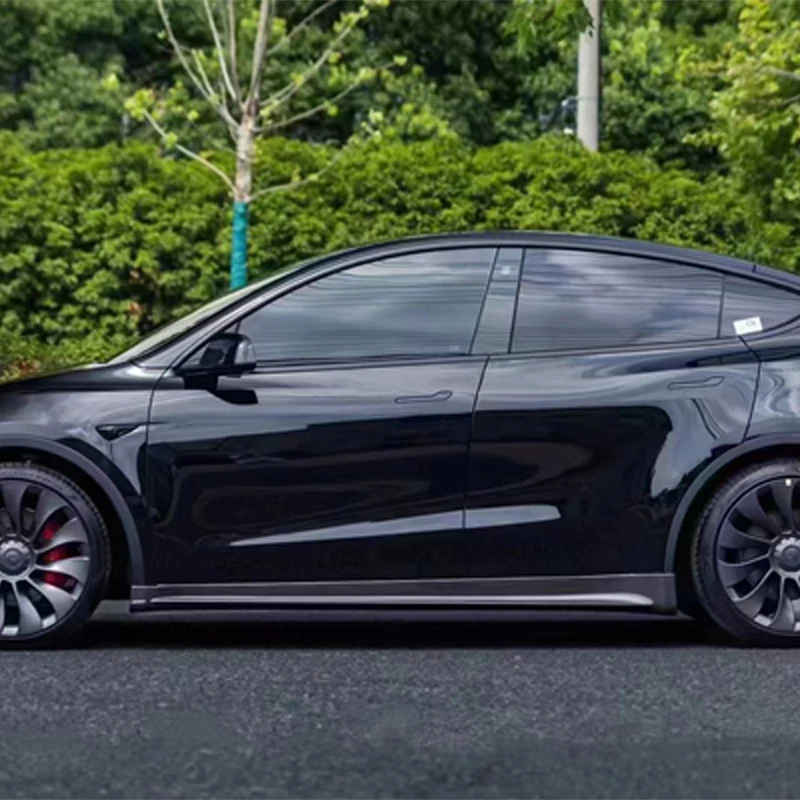 CM Style Carbon Fiber Side Skirt Body Kit for  MODEL Y