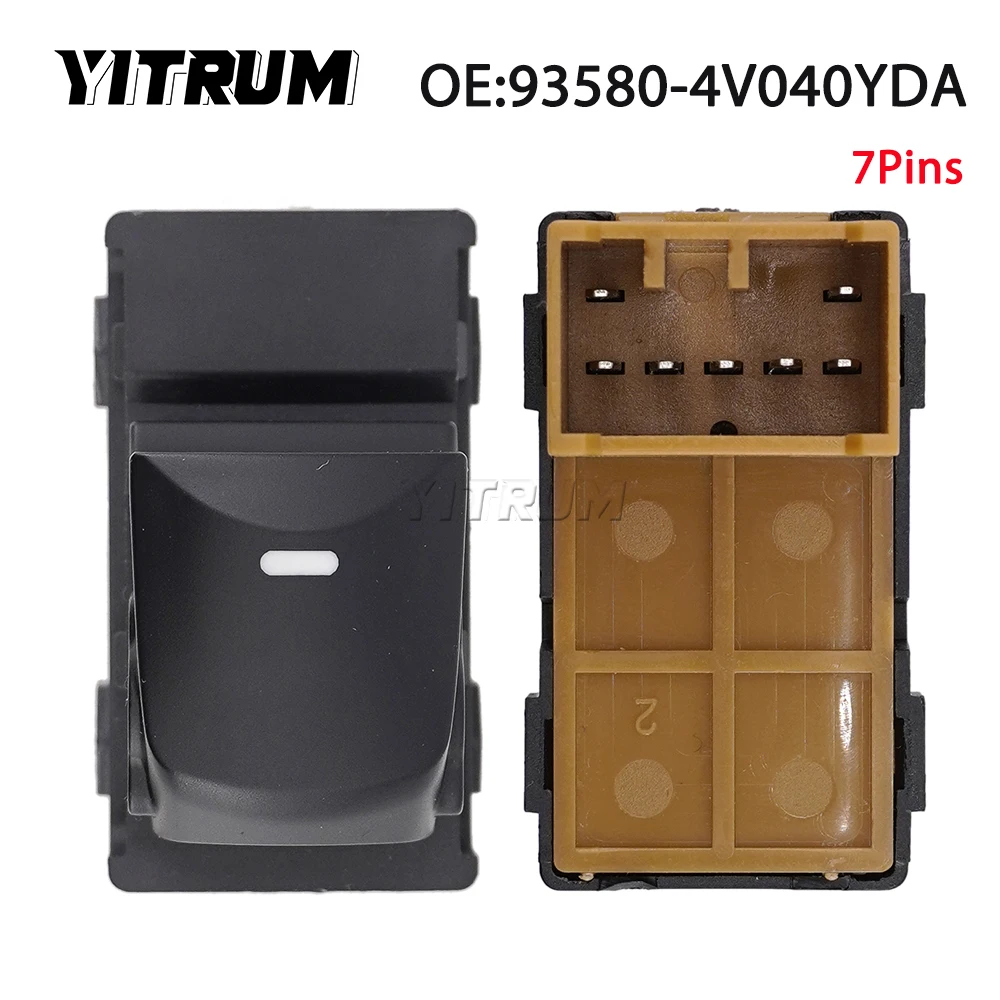 YITRUM 93580-4V040YDA 93570-4V010 93570-4V000 Window Control Switch For Hyundai Elantra Lang Move 2012 2013 -2016