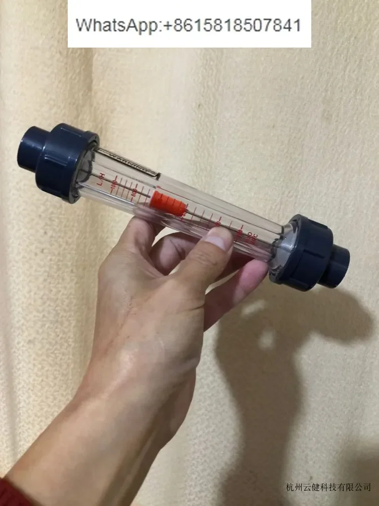 

Поплавковый расходомер жидкости для воды LZS-DN15, 4 точки, трубопроводный расходомер, поворотный расходомер